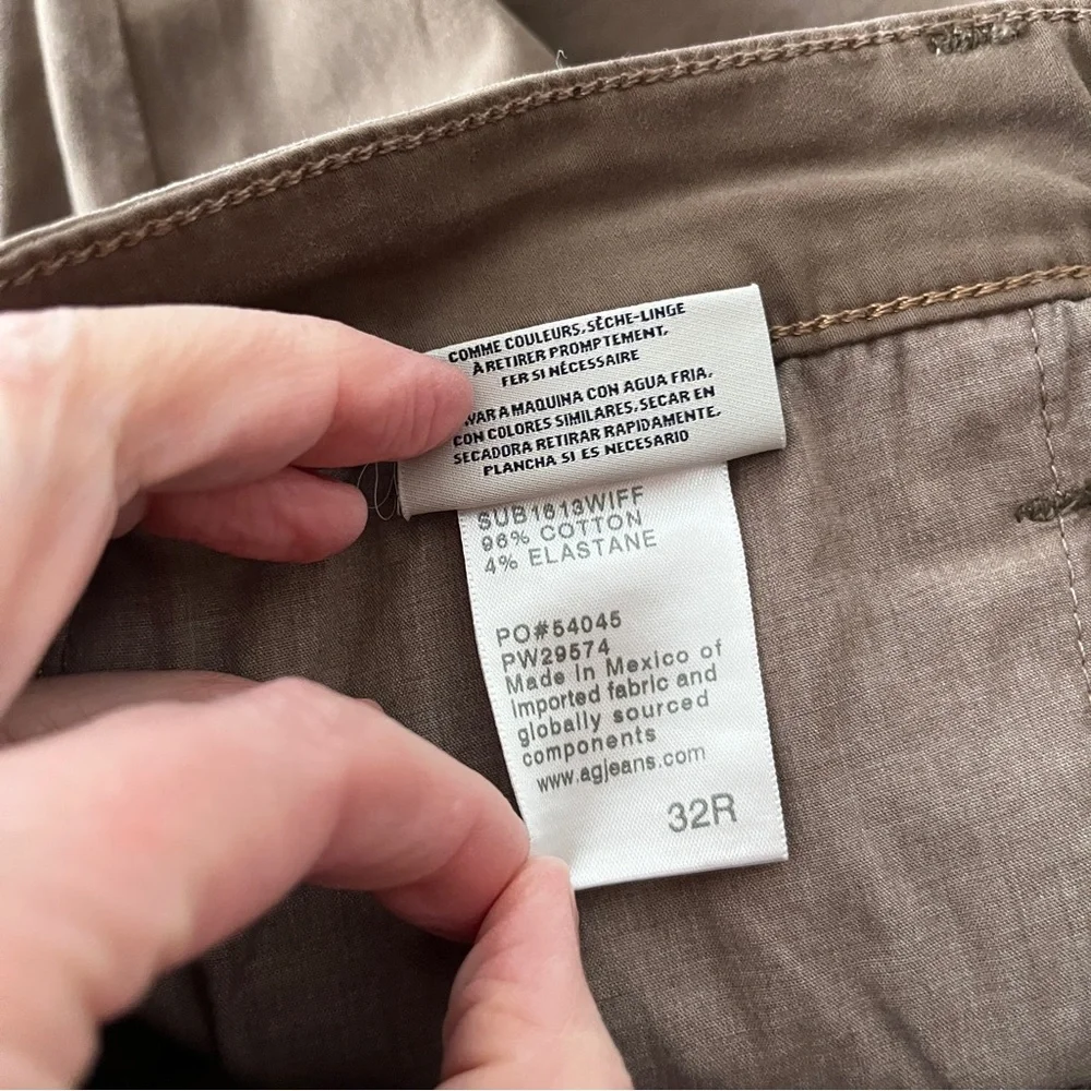 Ag Adriano Goldschmied Caden Tailored Trousers brown - 32 - Picture 10 of 10